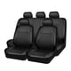 thumbnail image 1 of Fundas para Asientos de Coche de 9 Piezas Fundas de Asiento Universal, Piel Sintética, Conjunto Completo de Accesorios Interiores de Automóvil fácil de Instalar para Coche, Vehículo Todoterreno, 1 of 7