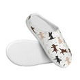 thumbnail image 3 of Yiaed Yoga Labrador Retriever Print Slippers Fuzzy Warm Cozy Slippers Non Slip House Slippers For Indoor Outdoor Slippers House Slippers-46/47, 3 of 7