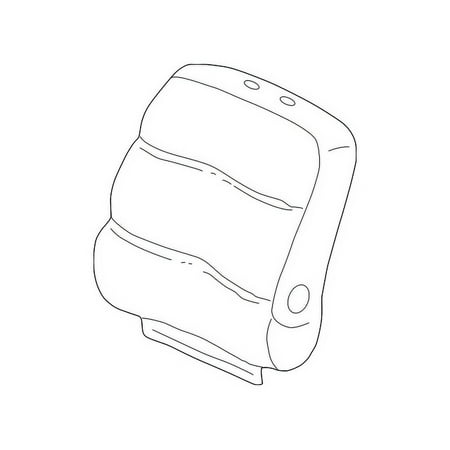 Genuine OE Honda Seat Back Cover - 81721-S0X-A21ZC