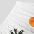 thumbnail image 3 of VBTAPA Men's Hawaiian Matching Set Summer Beach Outfits 2 Piece Flower Tropical Short Sleeve Button Down Shirts and Shorts Suits White M, 3 of 10
