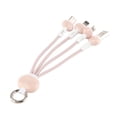 thumbnail image 3 of Llavero de carga multi del silicón del cable 3 en 1 cable de la carga compatible para USB micro/tipo C, 3 of 5