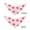 thumbnail image 3 of Rateoe Cute Pig Nose Print Pet Scarf for Dogs and Cats – Stylish Reflective Design, Breathable & Durable Pet Bandana with Quick-Release Buckle-Large, 3 of 5