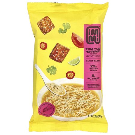 Immi, Ramen Soup, Tom Yum Shrimp, 2.4 oz Pack of 4