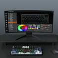 thumbnail image 6 of COSTOM Mechanical Keyboard,75% Gaming Keyboards Rgb Custom Keyboard with Hot Swappable,Keyboard Driver and Multimedia Screen for Mac/Win, Black, 6 of 10