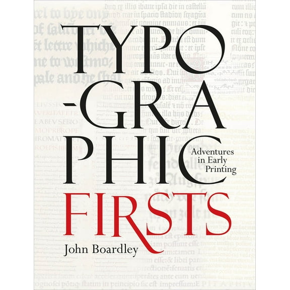 Typographic Firsts, (Hardcover)