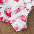 thumbnail image 4 of Kiapeise Little Girl One-piece Swimsuit Fruit Print Beachwear, 4 of 4