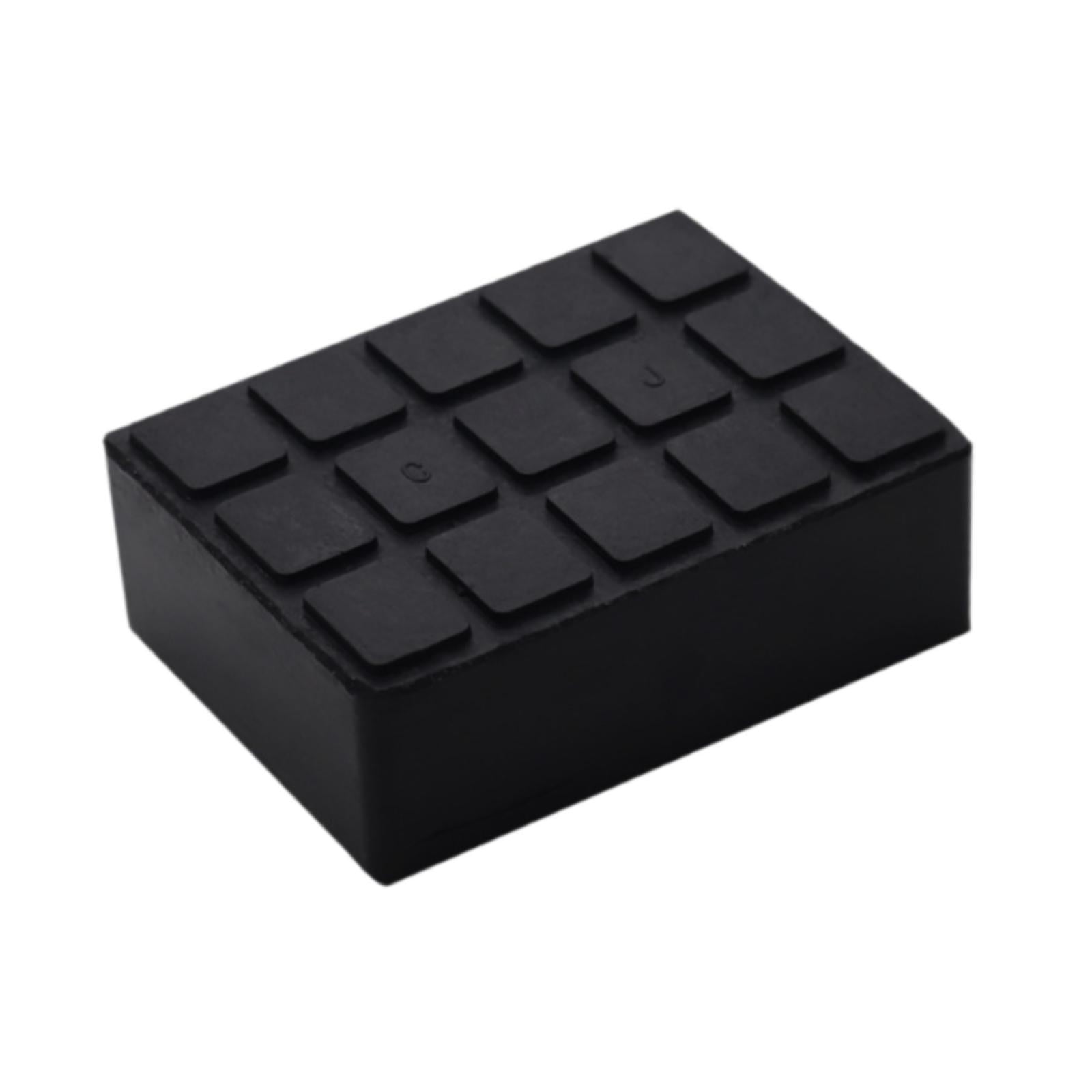 Wzmzjy Automotive Jack Stand Rubber Pad Jack Guard Adapter Pad Non-slip Shock-absorbent Medium