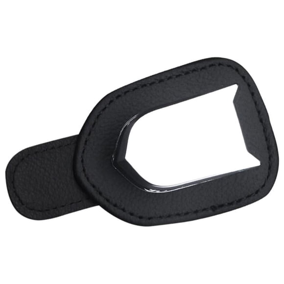 Visière Organisateur de Lunettes, Cuir PU Universel Facile à Utiliser Intérieur de l'Automobile Mis à Niveau Noir