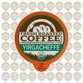 thumbnail image 3 of Fresh Roasted Coffee, Organic Ethiopian Yirgacheffe Coffee Pods, Medium Roast, K-cup Compatible, 72 Count, 3 of 15