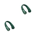 thumbnail image 2 of Injueey Ventilador con pantalla LED USB recargable 4 velocidades Ventiladores de refrigeración por aire Suministro fresco personal para el Verde 2Conjunto, 2 of 6