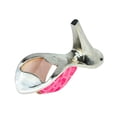 thumbnail image 2 of Wild Eye 5" Pink Crocodile Print and Silver High Heel Stainless Steel Bottle Opener, 2 of 2