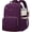 L-Dark Purple, variant on Laptop Backpack for Women with Pouch Pocket for Large Capacity Cup,15.6 Inch Laptop Computer Bag Travel Backpack Purse,Waterproof Work Business Backpack College Teacher Bags