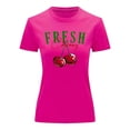 thumbnail image 3 of Playera Blusa De Cerezas Fresh Cherry Ropa Para Mujer Ropa Para Dama Color Fucsia Talla Chica Marca Emil SaEs, 3 of 4