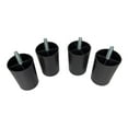 thumbnail image 3 of ProFurnitureParts 3" Brown Round HDPE Plastic Sofa Leg W/Bolt Set of 4, 3 of 6