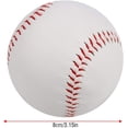 thumbnail image 2 of Professional Baseball, PVC Hand-stitched Soft Foam Baseball for Adult Youth Training Professional Baseball Match (2-Pack), 2 of 5