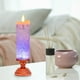 thumbnail image 1 of Xihbxyly Vela Led Navideña, Llama de Cristal Colorida, Sin Cera, Fácil de Usar, Luz Cálida para Decoración Del Hogar, Perfecta para Fiestas Navideñas, Funciona con Pilas, Tamaño 26 X 8 Cm, 1 of 3