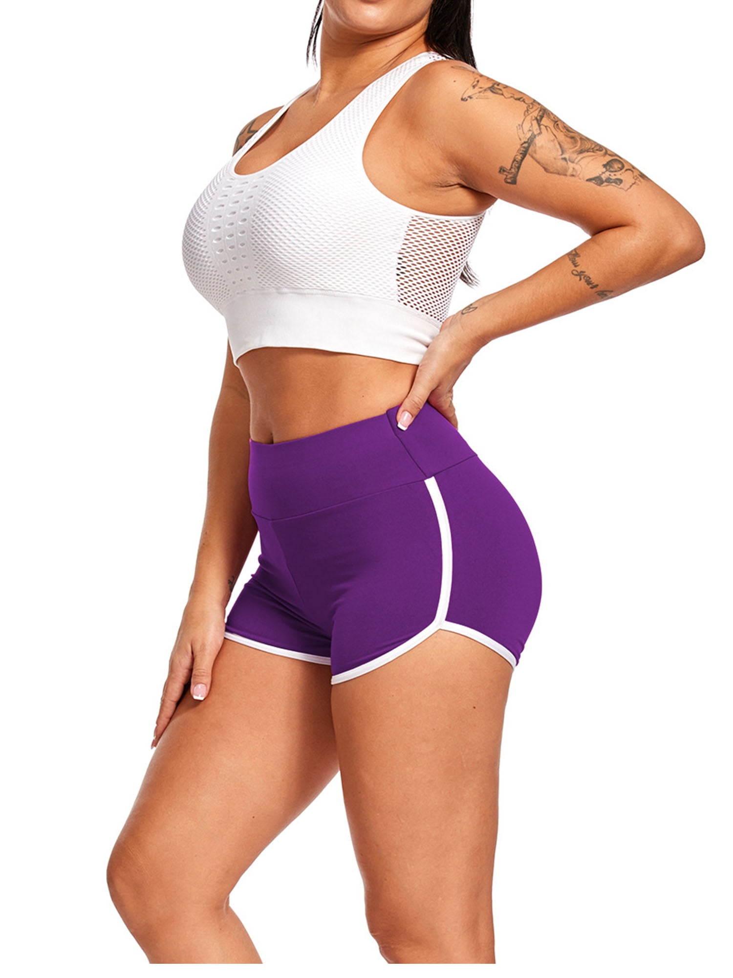 running biker shorts