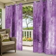 thumbnail image 3 of Purple Outdoor Curtains for Patio Waterproof,Windproof Privacy Curtains with Weighted Bottom,Retro Oil Painting Modern Abstract Art Aesthetics Outside Drapes for Picnic Garage Yard 54"x84" 2 Panel, 3 of 8