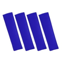 Unique Bargains 4 Pieces Car Seat Belt Cover Shoulder Pad Strap Cushion Blue