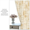 thumbnail image 5 of Gold and Beige Kids Window Curtains & Drapes, Abstract Mosaic Graffiti Rod Pocket Blackout Curtains for Bedroom, Fast Drying Machine Washable Curtains for Living Room Bedroom Kitchen-W52xL84in, 5 of 6