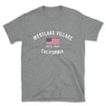 thumbnail image 1 of Westlake Village California Patriot Men's Cotton T-Shirt, 1 of 1