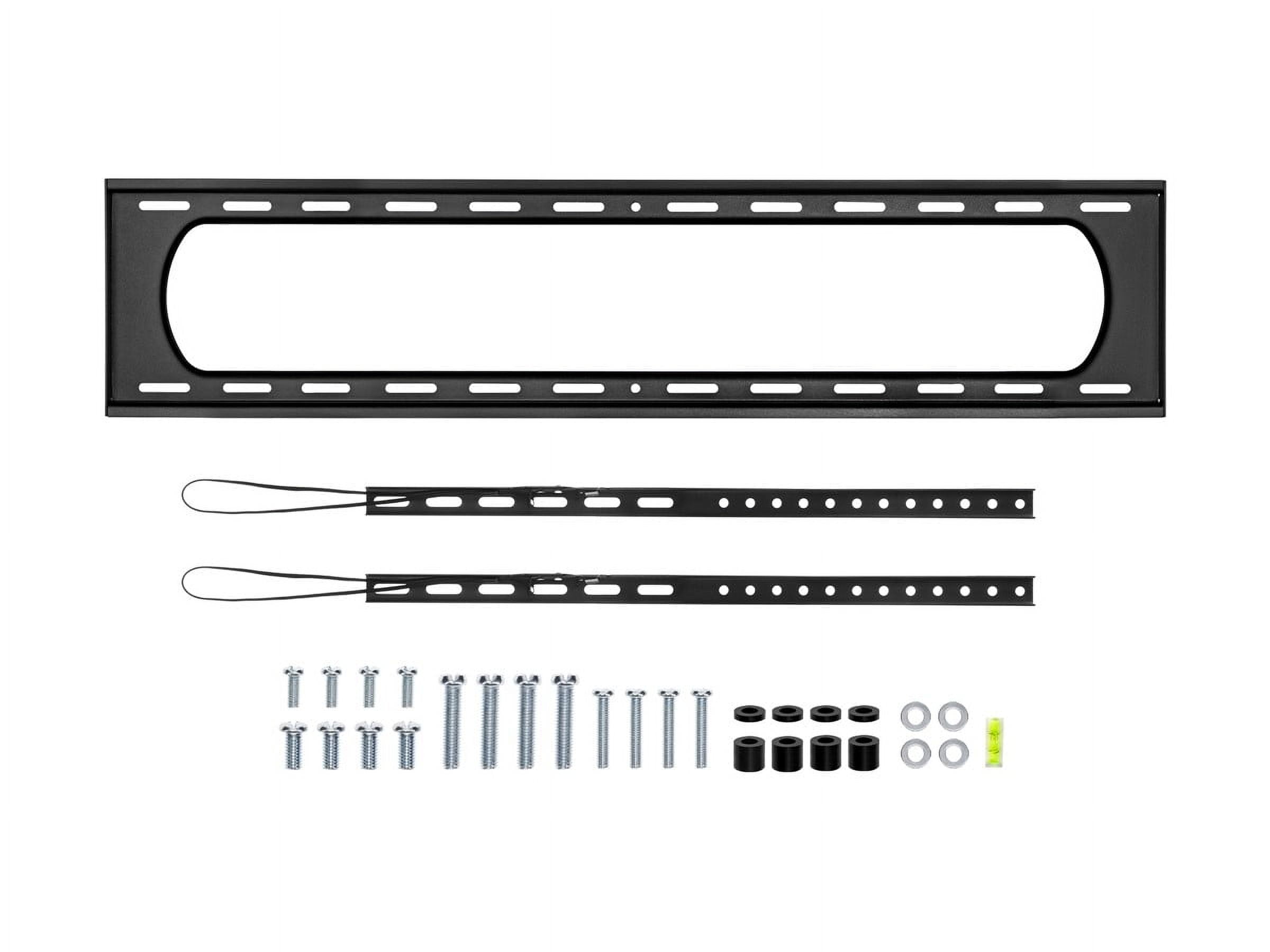Monoprice Heavy-Duty Low Profile Fixed TV Wall Mount For 60" To 120" TVs up to 264lbs, Max VESA 900x600, Works w