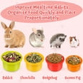 thumbnail image 5 of Stacking Cups for Rabbits, Bunny Toys, 8PCS Stackable Plastic Pet Nesting Snack Cup, Chinchilla, Guinea Pig and Parrot Enrichment Toys for Hiding Food and Playing, 5 of 9