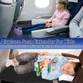 thumbnail image 3 of Portable Seat Extender Leg Support Comfortable Foldable Non-ip Airplane Bed Footrest Travel Supply, 3 of 4