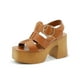 thumbnail image 3 of Elegante Sandalia Con Tacon Unica Para Dama Armañac 22-26 terracota 25, 3 of 6
