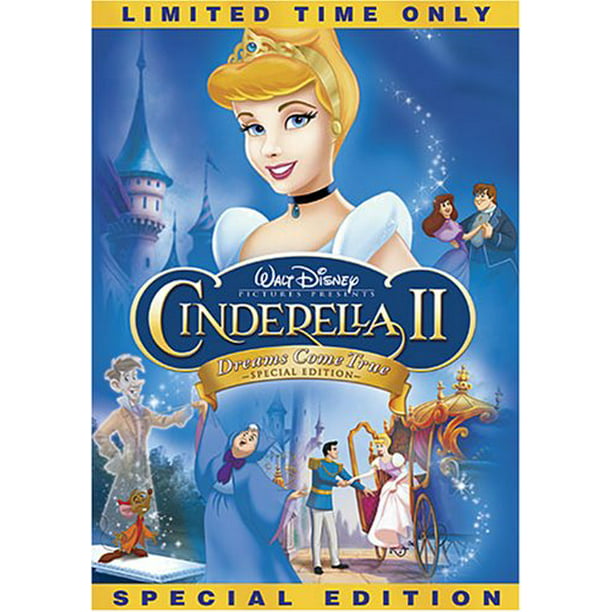 Sneeuwstorm Melodrama achterstalligheid Cinderella II: Dreams Come True (Special Edition)Cinderella II: Dreams Come  True (Special Edition) - Walmart.com