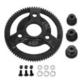 thumbnail image 2 of Equipo de Reemplazo de Automóvil RC, Material de Acero Profesional 48P 76T Gear Big Durable 19T 20T 21T Pinion Kit de Engranaje de Automóvile RC RC para Automóvil 1/10 RC, 2 of 7