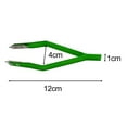 thumbnail image 4 of BELOVING Watch Spring Bar Tweezers Home Watch Repair Practical Spring Bar Remove Tool Green, 4 of 10