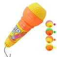 thumbnail image 2 of Plastic Magic Mic Novelty Echo Microphone Pretend Play Toy Gift for Children Random Color, 2 of 5