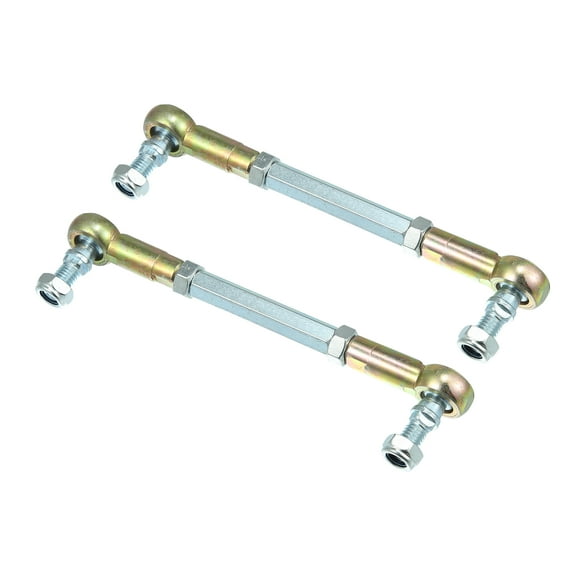 2pcs M8 100mm Steering Tie Rod for 50cc 70cc 90cc 110cc 125cc 150cc 200cc ATV Four Wheeler Quad Steering Suspension