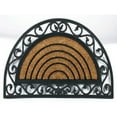 thumbnail image 1 of Half Moon - Rubber And Coir Door Mat, 1 of 1