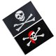 thumbnail image 4 of Creative Pirate Theme Flags Bunting For Halloween Party Decoration Featuring Skull Design 90x150cm 2Pcs, 4 of 4
