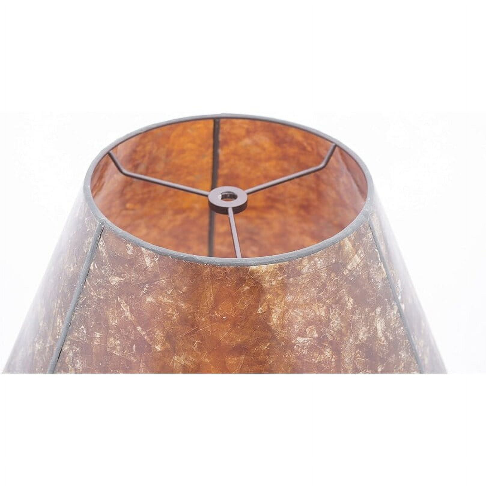 Urbanest Mica Lamp Shade, 6x12x8", Silver