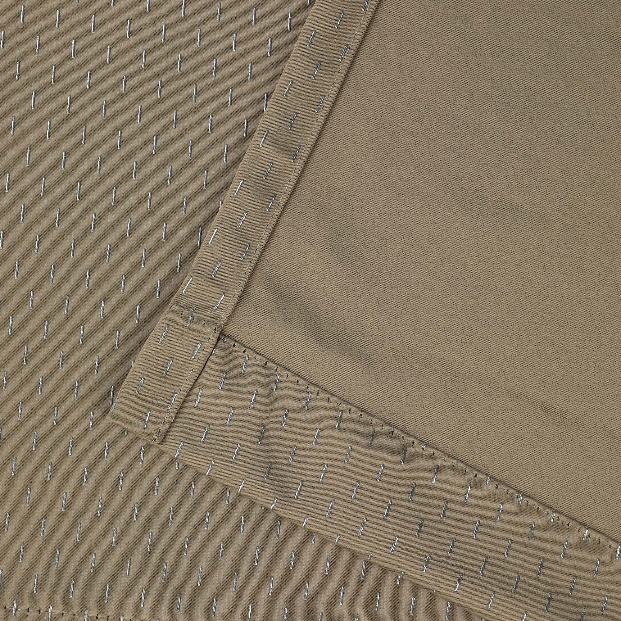 Superior Shimmer Blackout Curtains, Grommet Header, Set of 2, 42" X 84", Olive Green