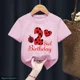 thumbnail image 3 of Camiseta divertida de algodón con mariquita roja y números del 1 al 10 para niños, regalo de cumpleaños, ropa Harajuku para niños y niñas, camiseta de manga corta de verano para bebés, 3 of 5