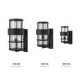 thumbnail image 2 of Hinkley Lighting 1900 1-Light 12" Height Outdoor Ambient Wall Sconce from the Saturn Collection, 2 of 4