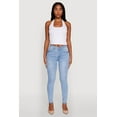 thumbnail image 2 of Womens WAX Stretch High Waisted Skinny Ankle Jeans, 2 of 5