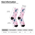 thumbnail image 2 of Susaid Cartoon Poodle Dog Print Men's Moisture Wicking Cushioned Crew Work Boot Socks Suitable for Size 36-45, 2 of 6