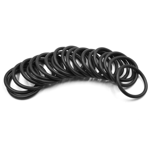 20 piezas de juntas tóricas de NBR negras universales para automóviles 60mm x 7mm