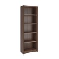 thumbnail image 1 of Corliving Quadra Engineered Wood 5-Tier Adult Bookcase with 4 Adjustable Shelves, 1 of 4