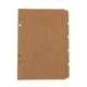 thumbnail image 5 of Cuaderno de papel con pestañas Kraft A5 de 5 piezas - color , se describe Marrón Gloria Cuaderno de papel con pestañas, 5 of 9