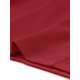 thumbnail image 5 of INSPIRE CHIC Vestido Mini de Manga Larga con Corte Peekaboo y Cuello Peter Pan en Contraste Rojo Oscuro L, 5 of 6
