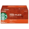 Starbucks Pike Place K-Cup Coffee Pods, Medium Roast, 60 Count