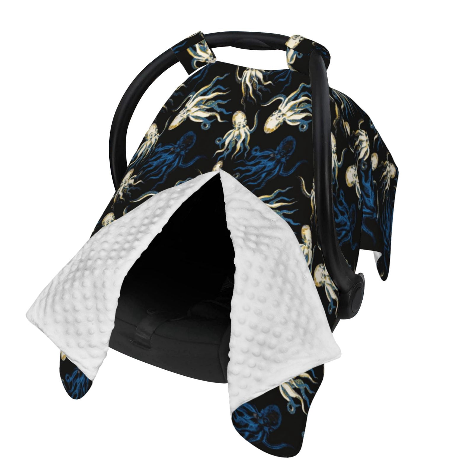 Naloa Octopus 1 Baby Car Seat Cover, Breathable Baby Carrier Cover, Multiuse Baby Carrier Cover & Nursing Breastfeeding Cover