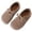 z1 Khaki, variant on Krdevn Hook and Loop Bow Round Toe Flat Heel Suede Casual Loafers (Toddler, Big Girls),27