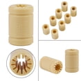 thumbnail image 4 of Rodamiento para impresora 3d lm8uu, Rodamiento lineal de Polímero Sólido, Juego de 8 piezas, Elimina la Vibración y El Ruido, Reemplazo para metal lm8uu, paraprap ideal,, 4 of 7